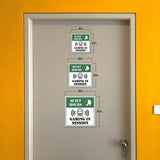 Square Plus Quiet Hours: Gaming in Session Wall or Door Sign | Easy Installation | Gaming Room Signage