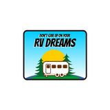 Classic Framed Plus Don't Give Up On Your RV Dreams Wall or Door Sign | RV Accessories