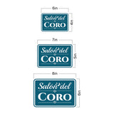 Classic Framed Plus Salón del Coro — Choir Room Door or Wall Sign | Spanish - Church Room & Area Signs
