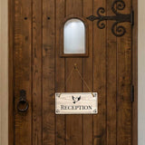 Funeral Home & Memorial Signs - 5 x 10" Hanging Signs