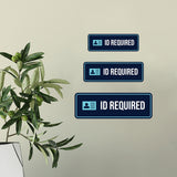 Standard Plus ID Required Door or Wall Sign | Proof of Age | Bar Restaurant and Venue
