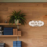 Designer Plus Brow Bar — Wall or Door Sign | Treatment Room - Sign
