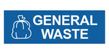 Basic General Waste Wall or Door Sign