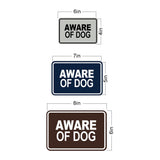 Signs ByLITA Classic Framed Aware Of Dog Wall or Door Sign
