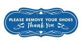 Designer Please Remove Your Shoes Thank You (Loafers) Wall or Door Sign