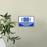 Classic Framed Plus Ventilation Keeps The Environment Dry and Fresh by Removing Excess Humidity Wall or Door Sign | RV Accessories