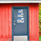 Classic Framed Plus Notice Cleaning Chemicals Door or Wall Sign | Health & Office Signage