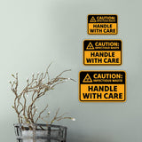 Classic Framed Plus Caution: Infectious Waste – Handle With Care Door or Wall Sign | Miscellaneous Warning Signs - Industrial & Construction