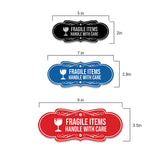 Signs ByLITA Designer Fragile Items Handle with Care Wall or Door Sign