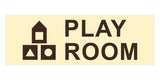 Basic Play Room Wall or Door Sign