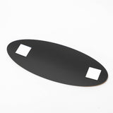Signs ByLITA Oval CLEANING SUPPLIES Sign | Legible Lettering | Easy No-Tool Installation | Powerful Foam Tape