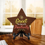 Good Morning Star Table Sign | Family Home Decor | Church And Home Table Signs