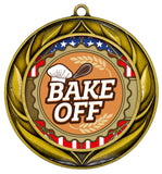 All Quality Wreath Design Bake Off Medal | Competition | High Quality Metal Medal - 1st, 2nd, 3rd Place