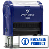 All Quality Reusable Product Self-Inking Rubber Stamp