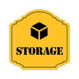 Heritage Plus Storage Wall or Door Sign | Business Office Signage