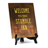 Family Home Decor Table Signs 6x8 Easy Installation | Great For Hospitality Venues, Parties & Homes | Funny Novelty Gifts