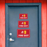 Classic Framed Plus Fire Exit Wall or Door Sign | Workplace Health and Safety