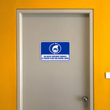 Classic Framed Plus Use Water Treatment Products To Prevent Clogs and Control Wall or Door Sign | RV Accessories