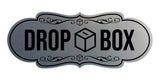 Designer Drop Box Wall or Door Sign
