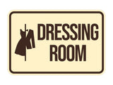 Classic Framed Dressing Room Wall or Door Sign