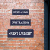 Standard Plus Guest Laundry Door or Wall Sign | Hospitality Washing Signage
