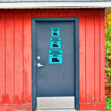 Square Plus Freight Deliveries Only Wall or Door Sign | Health & Safety Warehouse Business Signage