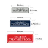 Signs ByLITA Standard Treatment Room Graphic Medical Office Decor Wall or Door Sign