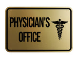 Classic Framed Physician's Office Wall or Door Sign