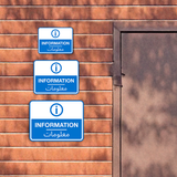Classic Framed Plus Information - ??????? Door or Wall Sign | Bilingual General Signs - Arabic