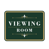 Classic Framed Plus Viewing Room — Wall or Door Sign | Funeral and Memorial Services - Room & Area - Sign