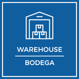 Signs ByLITA Square Warehouse Door or Wall Sign | Spanish Bilingual Warehouse Signs