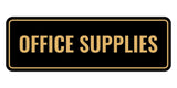 Signs ByLITA Standard Office Supplies Wall or Door Sign | Office Storage Signage