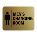 Signs ByLITA Classic Framed Men's Changing Room Wall or Door Sign