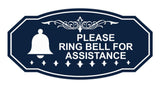 Victorian Please Ring Bell for Assistance (Bell) Wall or Door Sign