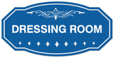 Signs ByLITA Victorian Dressing Room Wall or Door Sign - Laser-Engraved Lettering | Durable ABS Plastic | Vibrant Colors | Powerful Foam Tape