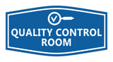 Signs ByLITA Fancy Quality Control Room Wall or Door Sign
