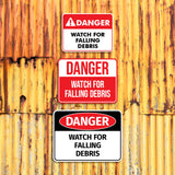 Classic Framed Plus Custom Danger Wall or Door Sign | Customizable Warning Sign For Homes and Businesses | Health and Safety Signage