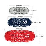 Signs ByLITA Designer Medicines Storage Wall or Door Sign