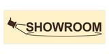 Basic Showroom Wall or Door Sign