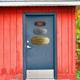 Signs ByLITA Victorian Entrance-Entrada Bilingual Wall or Door Sign