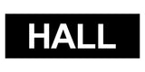 Basic Hall Wall or Door Sign