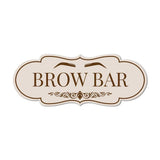 Designer Plus Brow Bar — Wall or Door Sign | Treatment Room - Sign