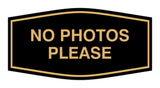 Signs ByLITA Fancy No Photos Please Sign