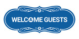 Designer Welcome Guests Wall or Door Sign