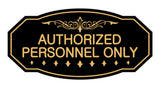 Signs ByLITA Victorian Authorized Personnel Only Sign