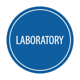 Signs ByLITA Circle Laboratory Sign