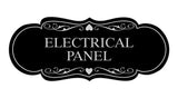 Signs ByLITA Designer Electrical Panel Sign