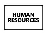 Signs ByLITA Classic Human Resources Sign
