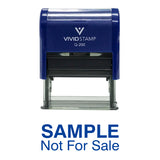 Sample Not For Sale Self Inking Rubber Stamp
