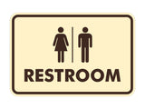 Signs ByLITA Classic All Gender Restroom Sign